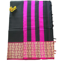 Ruhini Black Naryanpet Sarees