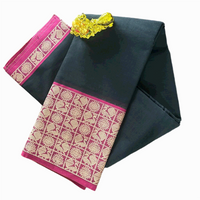 Ruhini Black Naryanpet Sarees