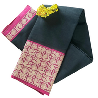 Ruhini Black Naryanpet Sarees