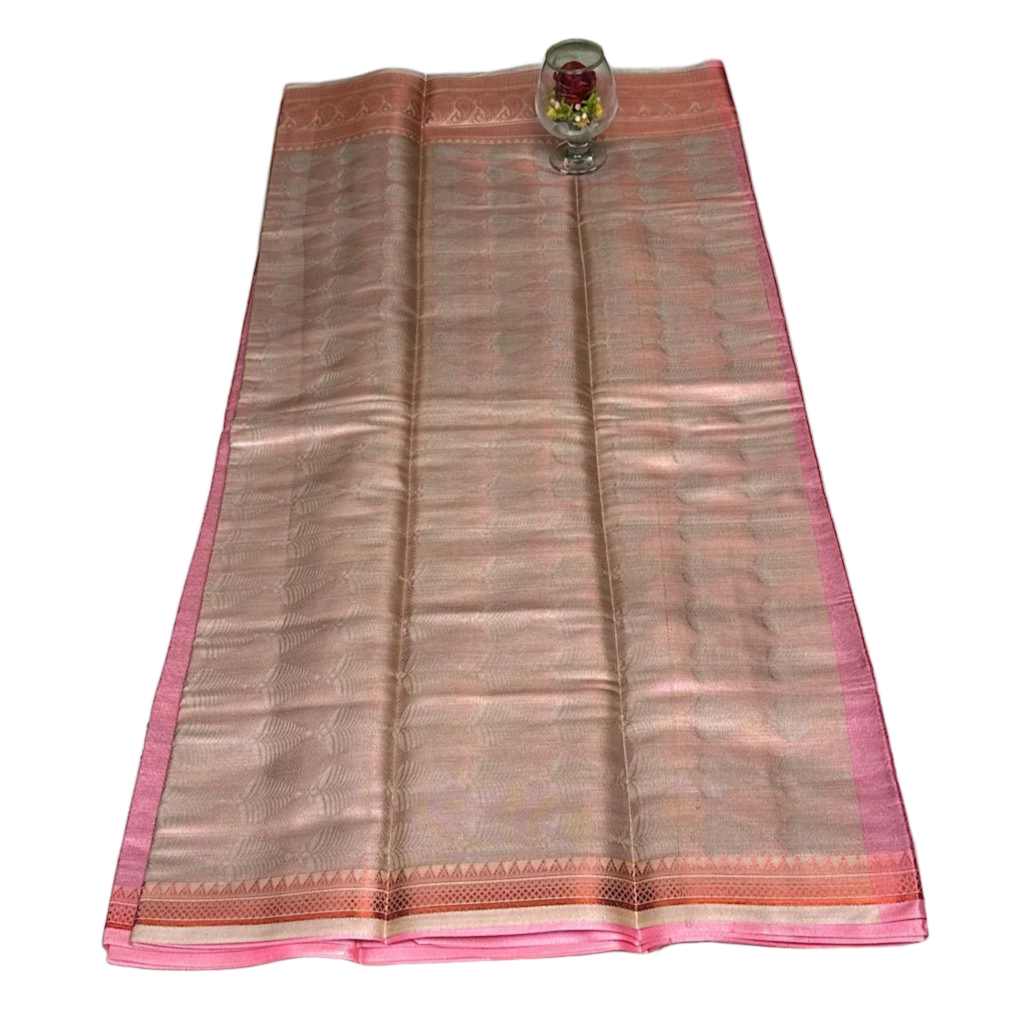 Jasmin -Green Self Weave Saree