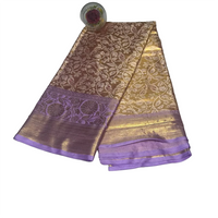 Royal Queen Purple Dharmavaram Semi Pattu saree
