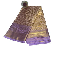 Royal Queen Purple Dharmavaram Semi Pattu saree