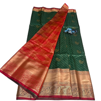 Soubhagya Haritham Pattu Border Saree.