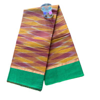 Zig Zag Kattari Design Patola saree