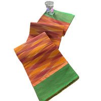 Zig Zag Kattari Design Patola saree