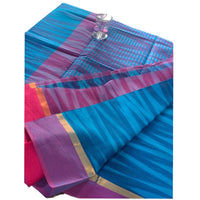 Neelambara Gulabi Rekha Patola