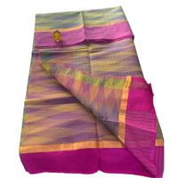 Zig Zag Kattari Design Patola saree