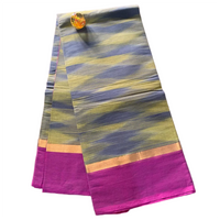 Zig Zag Kattari Design Patola saree