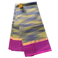 Zig Zag Kattari Design Patola saree