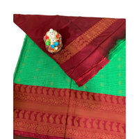 Traditional Gaadwal semi pattu sarees