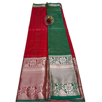 Sindhura Valli Pattu Border Saree
