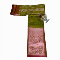 Haritha Mallika Pattu Border Saree