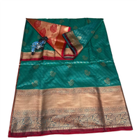 Neela Varnika Pattu Border Saree