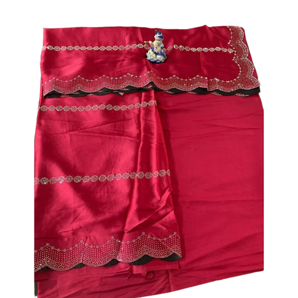 Zarkan Stone Work Border Saree.
