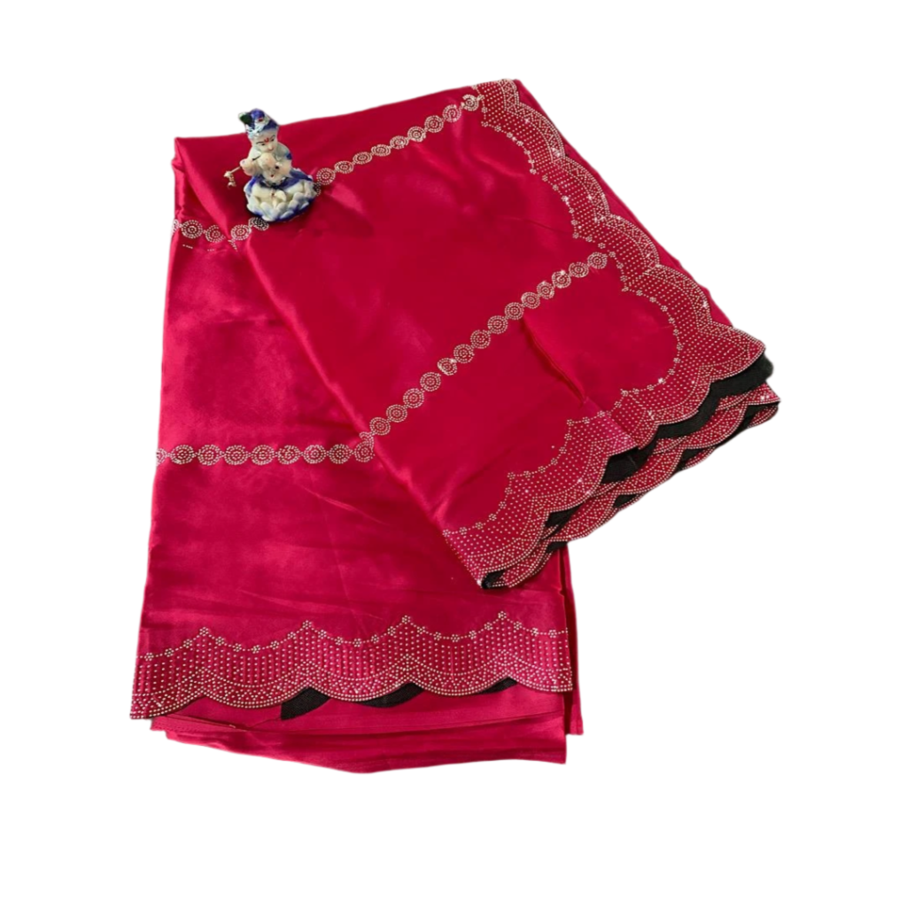 Zarkan Stone Work Border Saree.