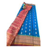 Ratna Pushpa Paithani Saree