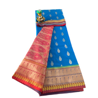 Ratna Pushpa Paithani Saree