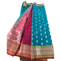 Ratna Pushpa Paithani Saree