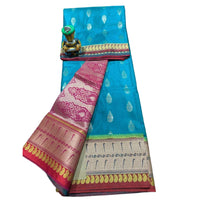 Ratna Pushpa Paithani Saree