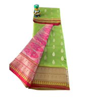 Vasundhara Pushpa Paithani Saree