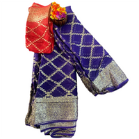Zari Butta Khaddi Georgette Saree