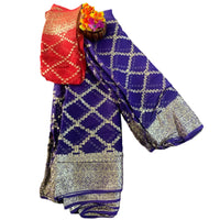 Zari Butta Khaddi Georgette Saree