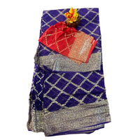 Zari Butta Khaddi Georgette Saree