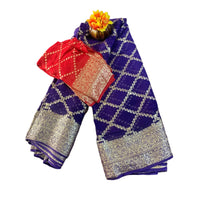 Zari Butta Khaddi Georgette Saree