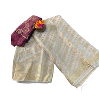 Zari Butta Khaddi Georgette Saree