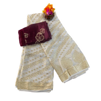 Zari Butta Khaddi Georgette Saree