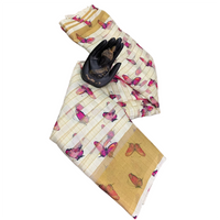 Butterfly Digital Print Saree