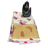 Butterfly Digital Print Saree