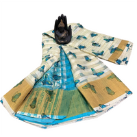 Butterfly Digital Print Saree
