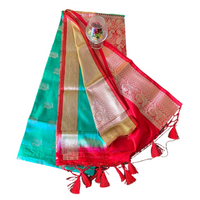 Kanchipuram Pattu Style Art Silk Saree