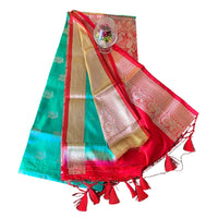 Kanchipuram Pattu Style Art Silk Saree