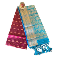 Kanchipuram Pattu Style Art Silk Saree