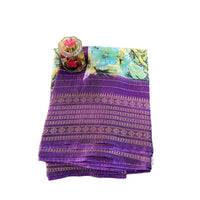 Tussar Organza Tissue Saree