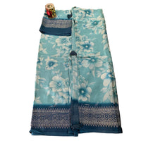 Digital Floral Print Saree