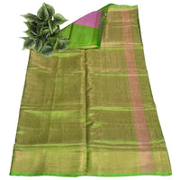 Pastel Vana Pushpa Uppada Saree