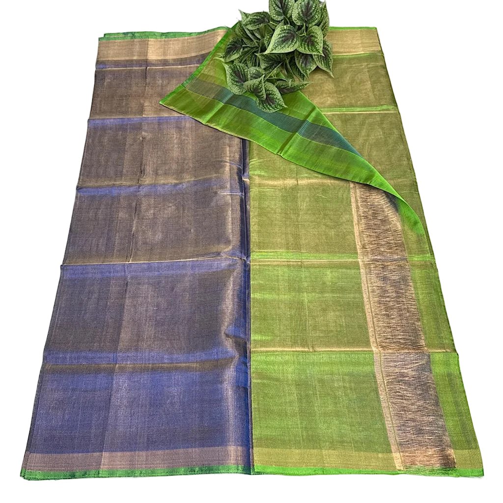 Pastel Vana Pushpa Uppada Saree