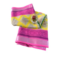 Linen Cotton Saree