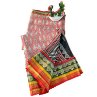 Chanderi silk-cotton blend Saree