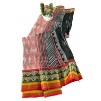 Chanderi silk-cotton blend Saree