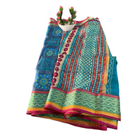 Chanderi silk-cotton blend Saree