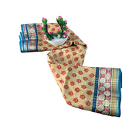 Chanderi silk-cotton blend Saree