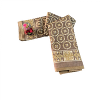 Chanderi silk-cotton blend Saree