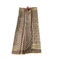 Chanderi silk-cotton blend Saree