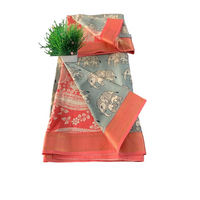 Kalamkari Cotton Silk Saree