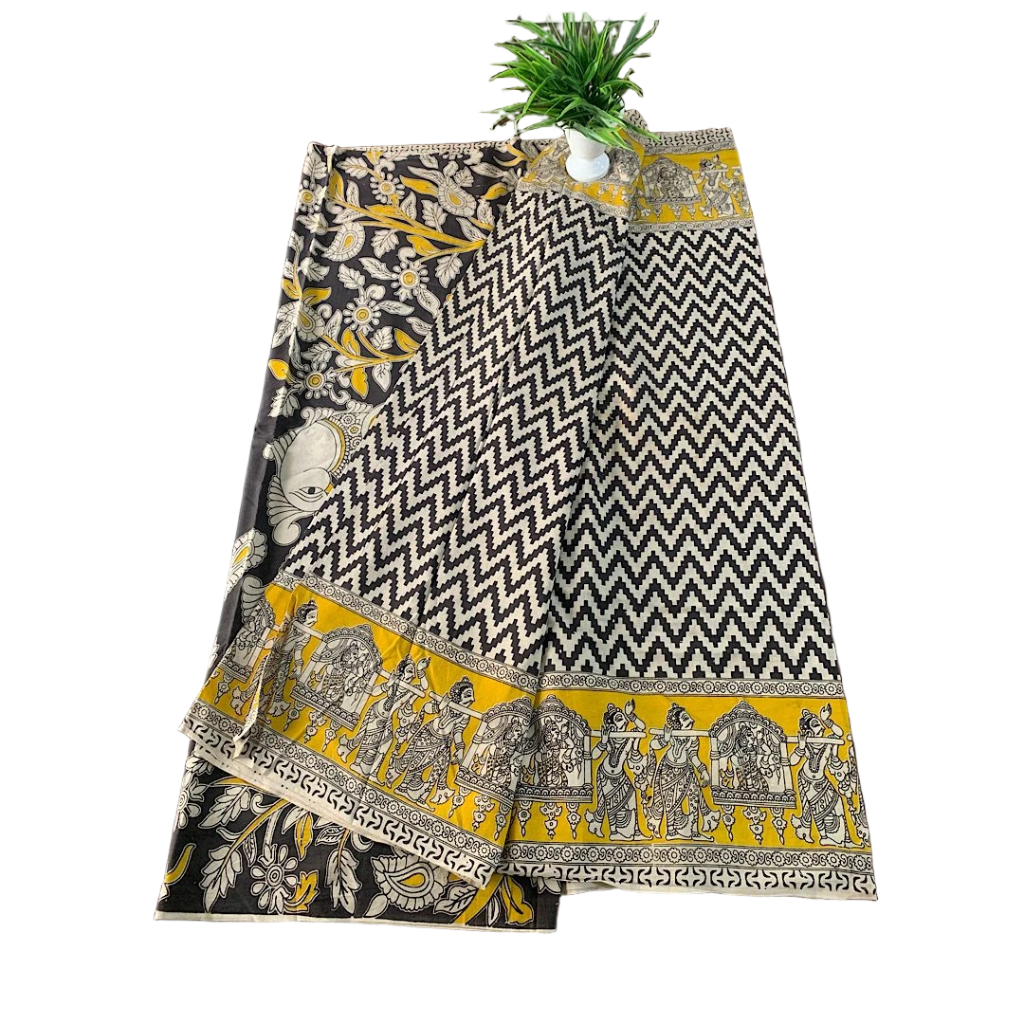 Kalamkari Cotton Saree