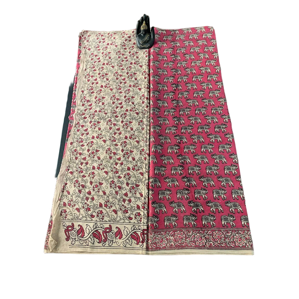Kalamkari Cotton Saree